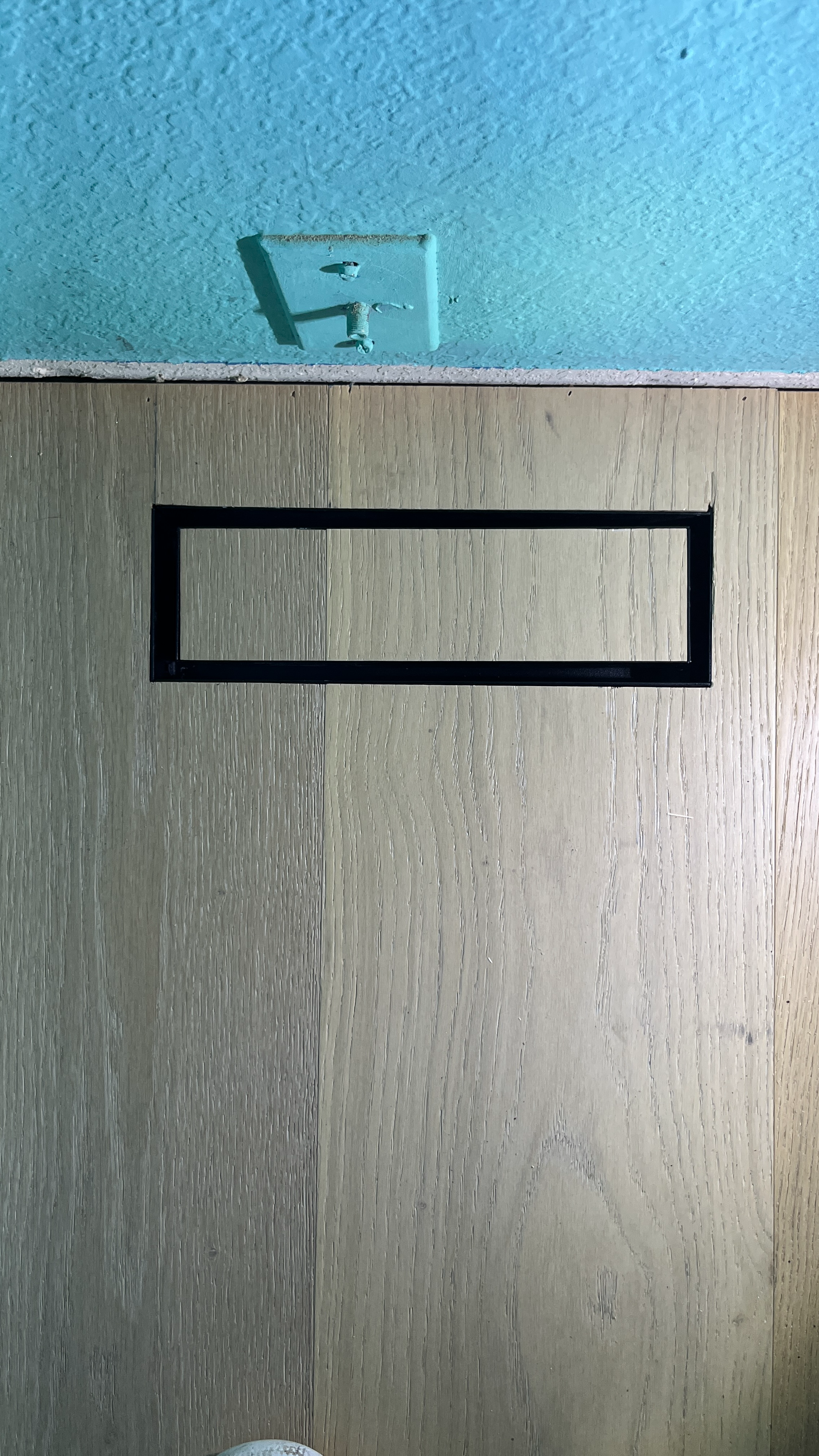 Flush Floor Vent Detail